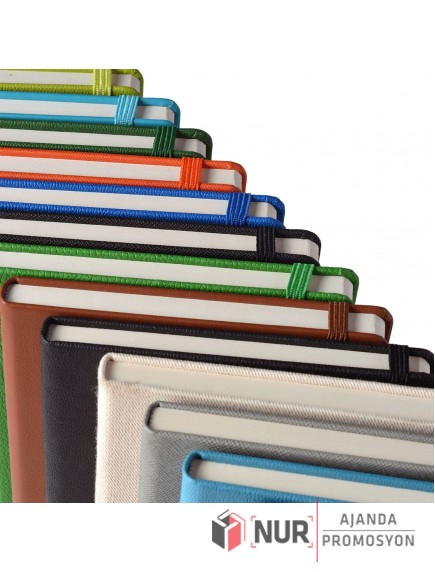 Termo Deri Sert Kapaklı Tarihsiz Defter Ajanda